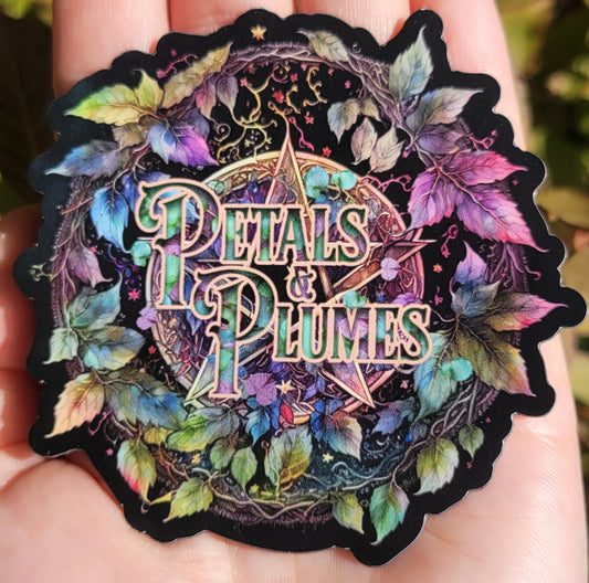 Petals & Plumes Magnet