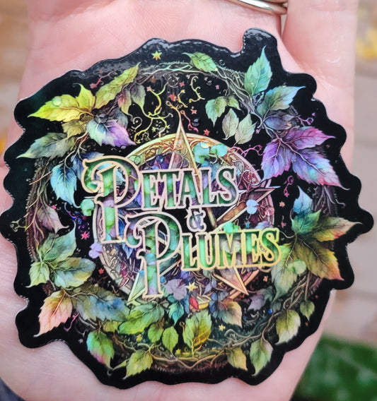 Petals & Plumes Sticker