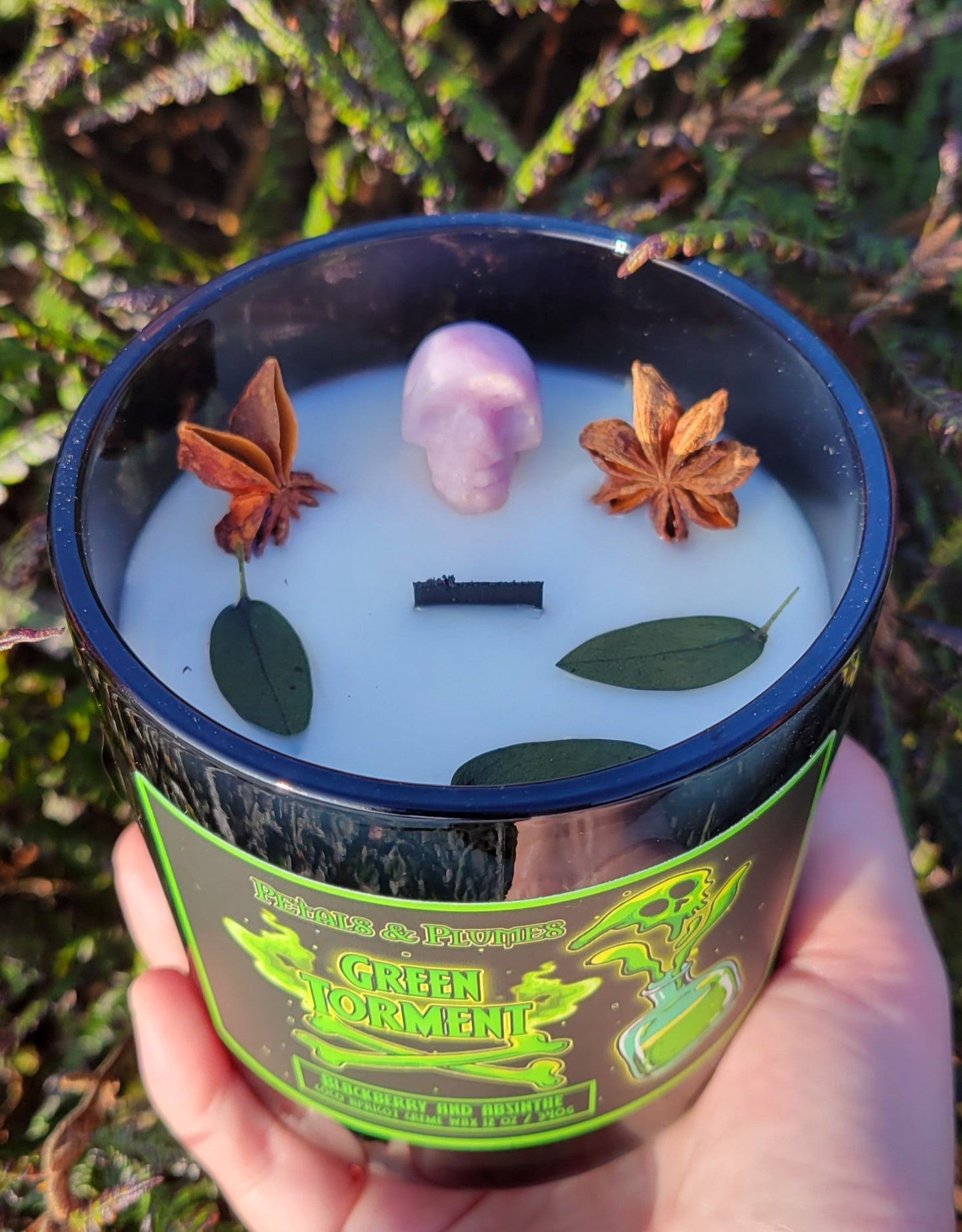 Green Torment Candle