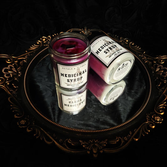 Medicinal Syrup Candle