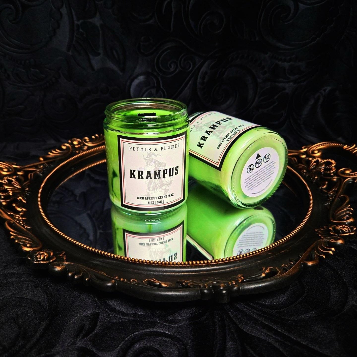 Krampus Candle