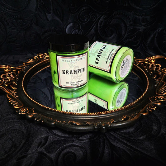 Krampus Candle
