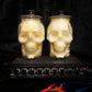Memento Vivere & Memento Mori Skull Candles