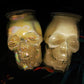Memento Vivere & Memento Mori Skull Candles
