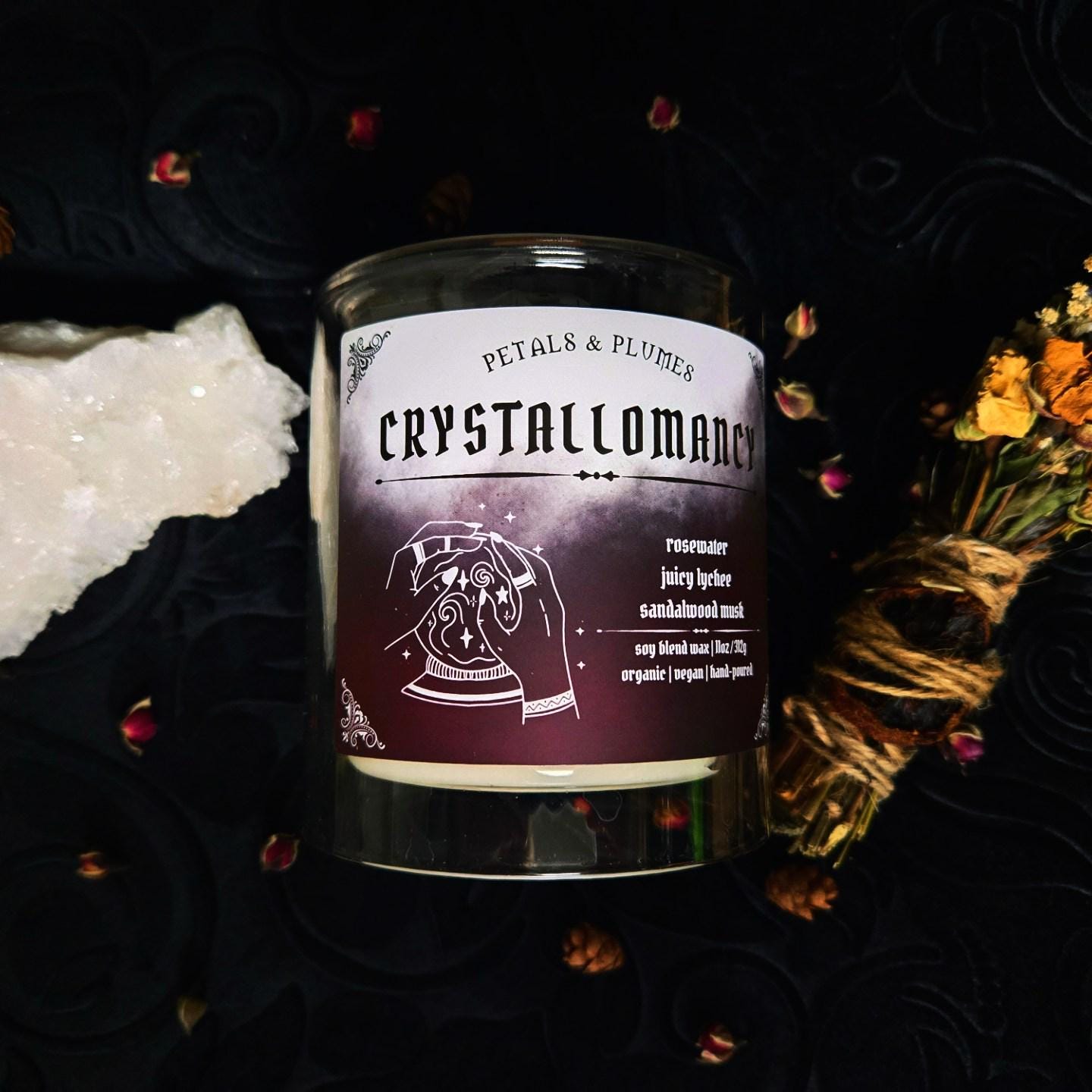 Crystallomancy Candle